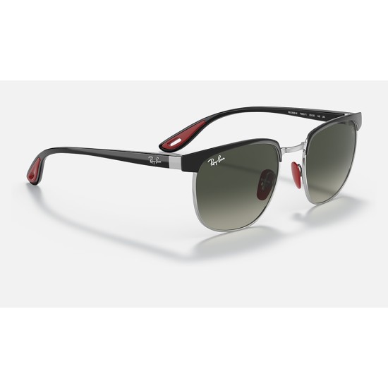 RB3698M SCUDERIA FERRARI COLLECTION
Lenses: Grey Gradient  +  Frame: Black On Silver
