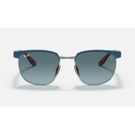 RB3698M SCUDERIA FERRARI COLLECTION
Lenses: Blue Gradient  +  Frame: Blue On Gunmetal