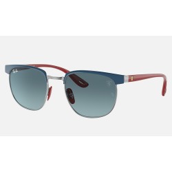 RB3698M SCUDERIA FERRARI COLLECTION
Lenses: Blue Gradient  +  Frame: Blue On Gunmetal