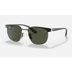 RB3698M SCUDERIA FERRARI COLLECTION
Lenses: Green Classic  +  Frame: Black On Gunmetal