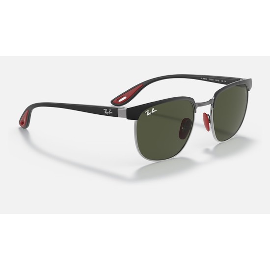 RB3698M SCUDERIA FERRARI COLLECTION
Lenses: Green Classic  +  Frame: Black On Gunmetal