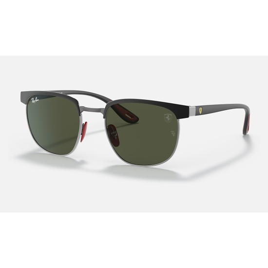RB3698M SCUDERIA FERRARI COLLECTION
Lenses: Green Classic  +  Frame: Black On Gunmetal