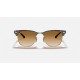 CLUBMASTER METAL
Lenses: Light Brown Gradient  +  Frame: Tortoise
