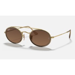 OVAL DOUBLE BRIDGE
Lenses: Brown Gradient  +  Frame: Gold
