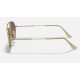 OVAL DOUBLE BRIDGE
Lenses: Brown Gradient  +  Frame: Gold