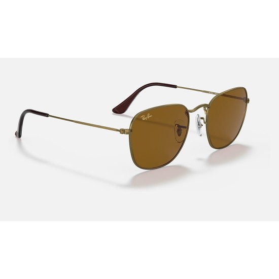 FRANK ANTIQUED
Lenses: Brown Classic B-15  +  Frame: Antique Gold