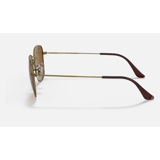 FRANK ANTIQUED
Lenses: Brown Classic B-15  +  Frame: Antique Gold