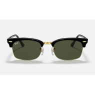 CLUBMASTER SQUARE LEGEND GOLD
Lenses: Green Classic  +  Frame: Shiny Black