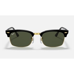 CLUBMASTER SQUARE LEGEND GOLD
Lenses: Green Classic  +  Frame: Shiny Black