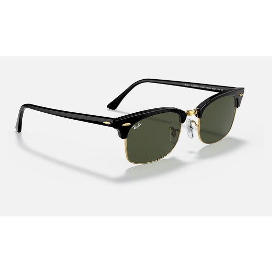 CLUBMASTER SQUARE LEGEND GOLD
Lenses: Green Classic  +  Frame: Shiny Black