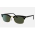 CLUBMASTER SQUARE LEGEND GOLD
Lenses: Green Classic  +  Frame: Shiny Black