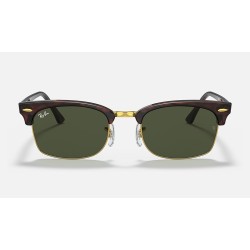 CLUBMASTER SQUARE LEGEND GOLD
Lenses: Green Classic  +  Frame: Mock Tortoise