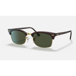 CLUBMASTER SQUARE LEGEND GOLD
Lenses: Green Classic  +  Frame: Mock Tortoise