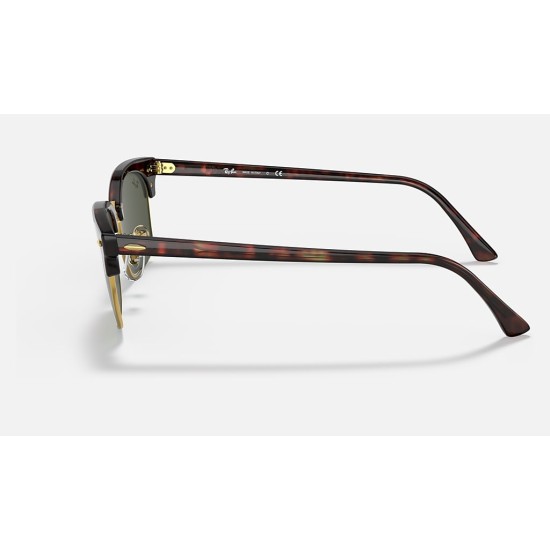 CLUBMASTER SQUARE LEGEND GOLD
Lenses: Green Classic  +  Frame: Mock Tortoise