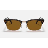 CLUBMASTER SQUARE
Lenses: Brown Classic B-15  +  Frame: Shiny Havana