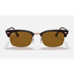 CLUBMASTER SQUARE
Lenses: Brown Classic B-15  +  Frame: Shiny Havana