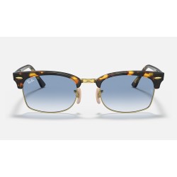 Clubmaster Square
Lenses: Light Blue Gradient  +  Frame: Yellow Havana