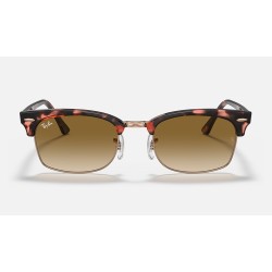 Clubmaster Square
Lenses: Light Brown Gradient  +  Frame: Pink Havana