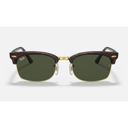CLUBMASTER SQUARE LEGEND
Lenses: Green Classic G-15  +  Frame: Mock Tortoise