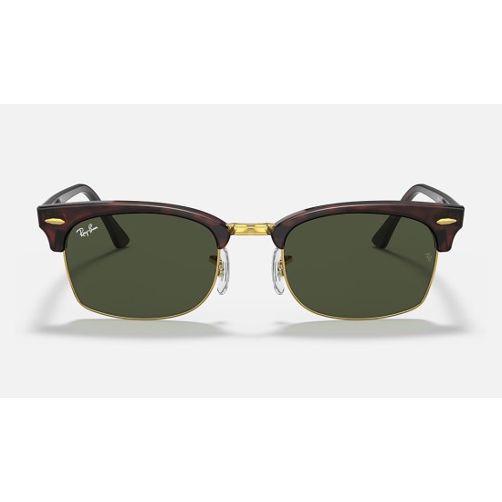 CLUBMASTER SQUARE LEGEND
Lenses: Green Classic G-15  +  Frame: Mock Tortoise