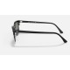 CLUBMASTER SQUARE
Lenses: Dark Grey Classic  +  Frame: Wrinkled Black