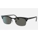 CLUBMASTER SQUARE
Lenses: Dark Grey Classic  +  Frame: Wrinkled Black