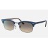 CLUBMASTER SQUARE
Lenses: Light Grey Gradient  +  Frame: Wrinkled Blue