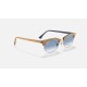 CLUBMASTER OVAL
Lenses: Light Blue Gradient  +  Frame: Wrinkled Beige