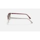 Clubmaster Oval
Lenses: Light Grey Gradient  +  Frame: Wrinkled Light Grey