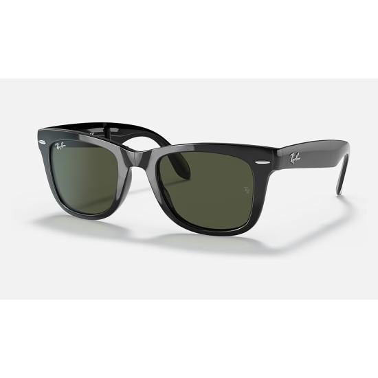 WAYFARER FOLDING CLASSIC
Lenses: Green Classic G-15  +  Frame: Black