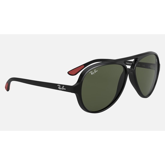 RB4125M SCUDERIA FERRARI COLLECTION
Lenses: Green Classic G-15  +  Frame: Black