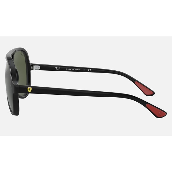RB4125M SCUDERIA FERRARI COLLECTION
Lenses: Green Classic G-15  +  Frame: Black