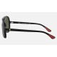 RB4125M SCUDERIA FERRARI COLLECTION
Lenses: Green Classic G-15  +  Frame: Black