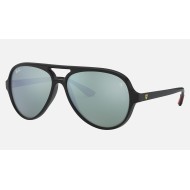 RB4125M SCUDERIA FERRARI COLLECTION
Lenses: Silver Mirror  +  Frame: Black