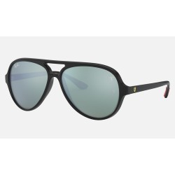 RB4125M SCUDERIA FERRARI COLLECTION
Lenses: Silver Mirror  +  Frame: Black