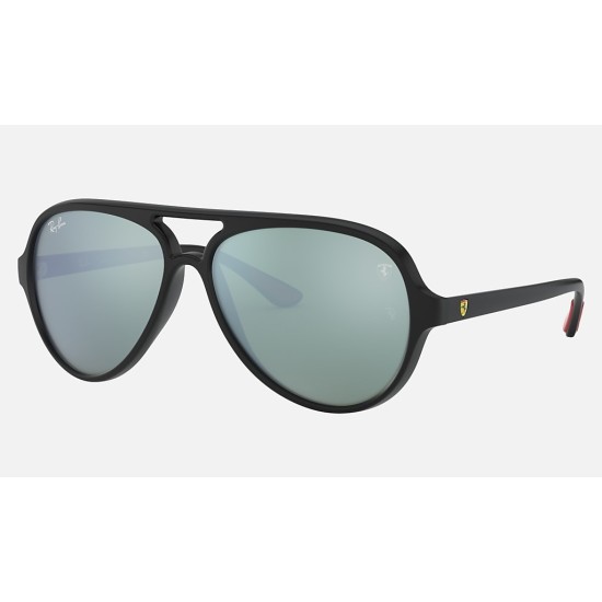 RB4125M SCUDERIA FERRARI COLLECTION
Lenses: Silver Mirror  +  Frame: Black