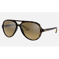 RB4125M SCUDERIA FERRARI COLLECTION
Lenses: Brown/Silver Mirror  +  Frame: Tortoise