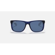 JUSTIN COLOR MIX
Lenses: Dark Blue Classic  +  Frame: Transparent Blue
