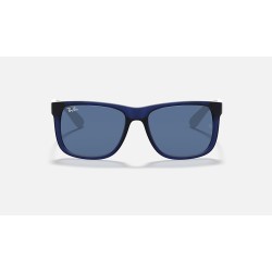 JUSTIN COLOR MIX
Lenses: Dark Blue Classic  +  Frame: Transparent Blue