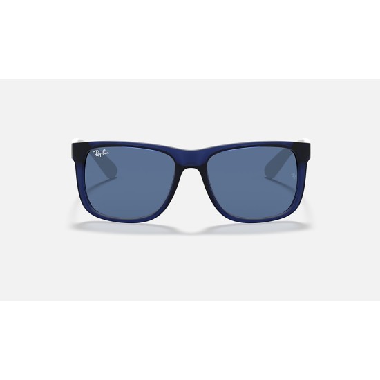 JUSTIN COLOR MIX
Lenses: Dark Blue Classic  +  Frame: Transparent Blue