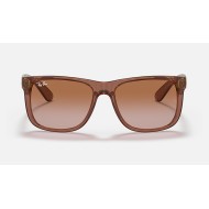 JUSTIN CLASSIC
Lenses: Brown Gradient  +  Frame: Transparent Light Brown