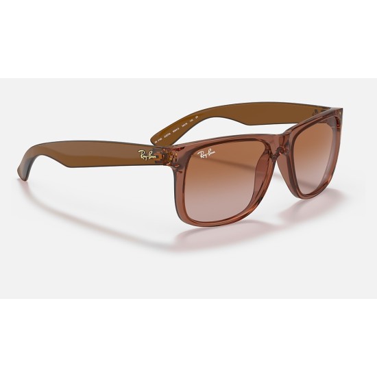 JUSTIN CLASSIC
Lenses: Brown Gradient  +  Frame: Transparent Light Brown