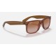 JUSTIN CLASSIC
Lenses: Brown Gradient  +  Frame: Transparent Light Brown