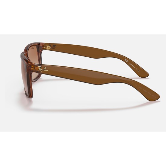 JUSTIN CLASSIC
Lenses: Brown Gradient  +  Frame: Transparent Light Brown
