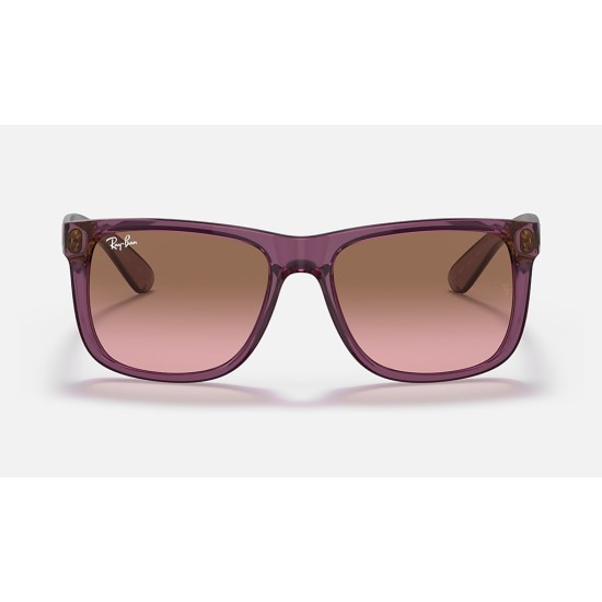 JUSTIN CLASSIC
Lenses: Brown Gradient  +  Frame: Transparent Violet