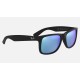 JUSTIN COLOR MIX
Lenses: Blue Mirror  +  Frame: Black