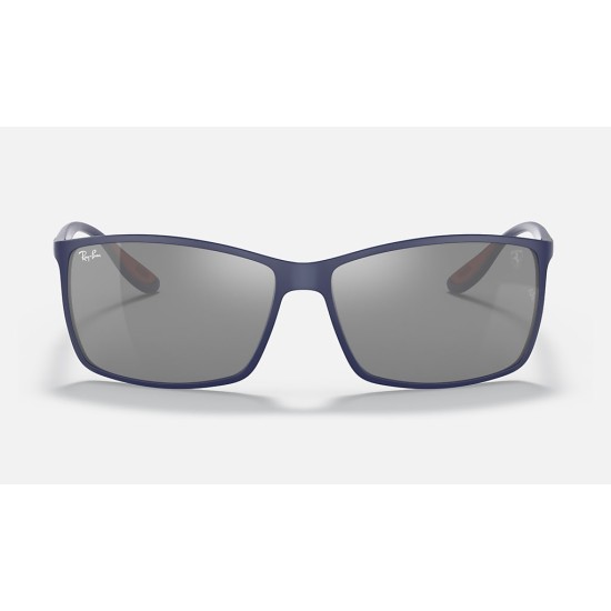 RB4179M SCUDERIA FERRARI COLLECTIONLenses: Grey Mirror  +  Frame: Blue