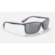 RB4179M SCUDERIA FERRARI COLLECTIONLenses: Grey Mirror  +  Frame: Blue