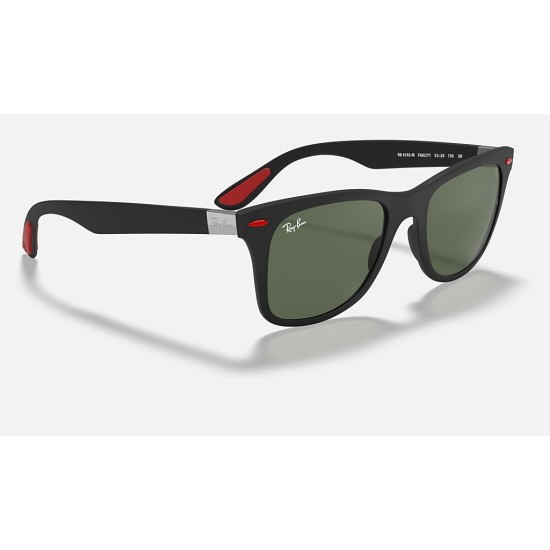 RB4195M SCUDERIA FERRARI COLLECTION
Lenses: Green Classic  +  Frame: Black