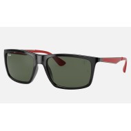 RB4228M SCUDERIA FERRARI COLLECTION
Lenses: Green Classic  +  Frame: Black